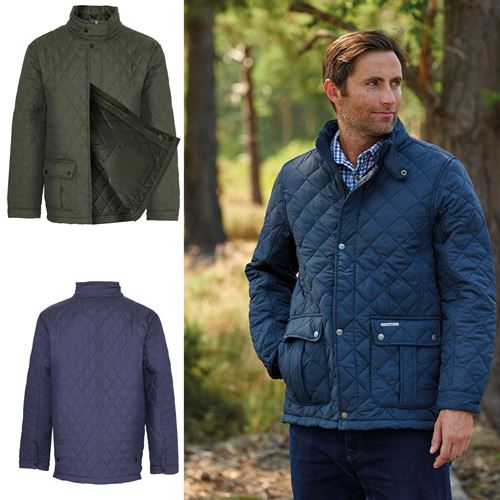 Mens Champion Padstow Diamond Quilted Jacket