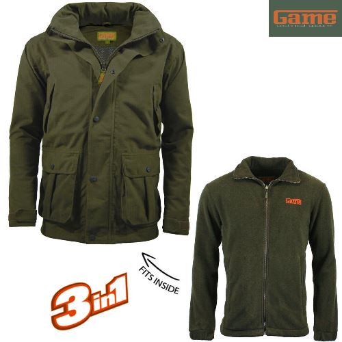 Mens 3 in 1 Hunting Jacket