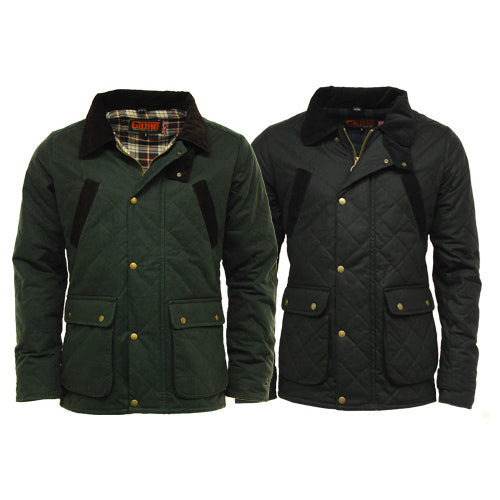 Oxford Quilted Wax Jacket