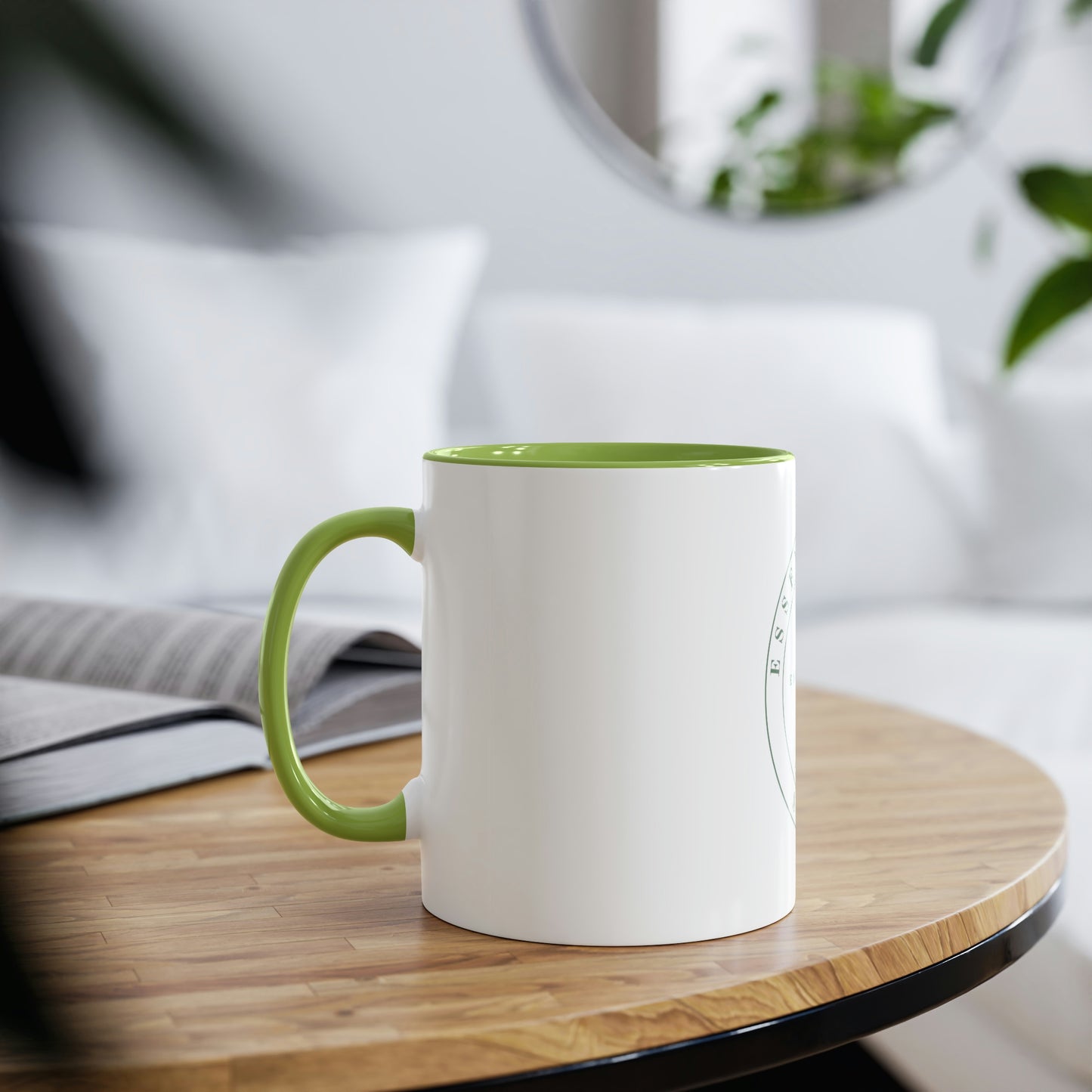 Two-Tone Coffee Mugs, 11oz