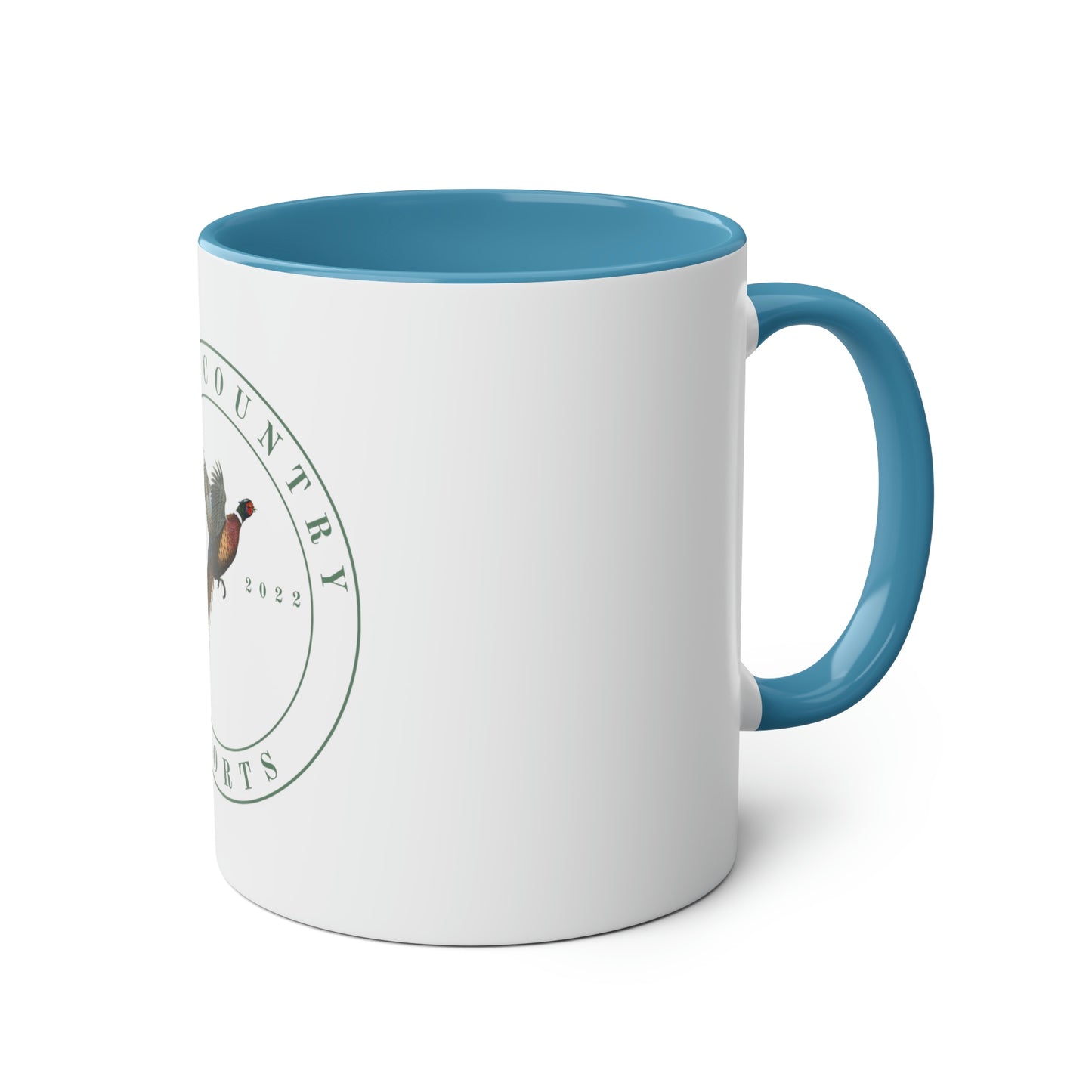 Two-Tone Coffee Mugs, 11oz