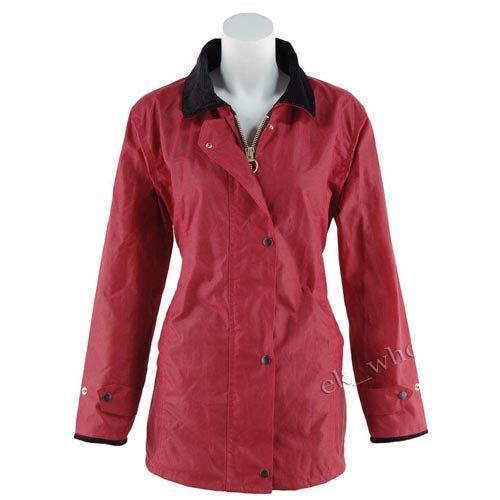 Ladies Game Fitted Antique Wax Jacket