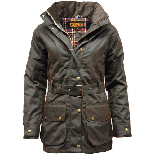 Cantrell Padded Antique Waxed Jacket