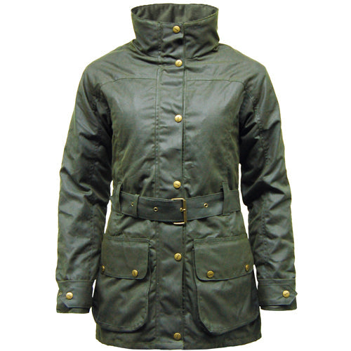 Cantrell Padded Antique Waxed Jacket