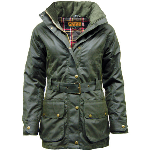 Cantrell Padded Antique Waxed Jacket