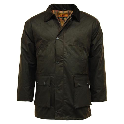 Classic Padded Wax Jacket up to 5XL