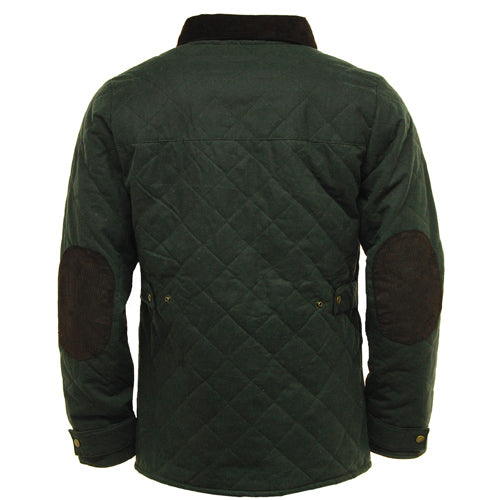 Oxford Quilted Wax Jacket