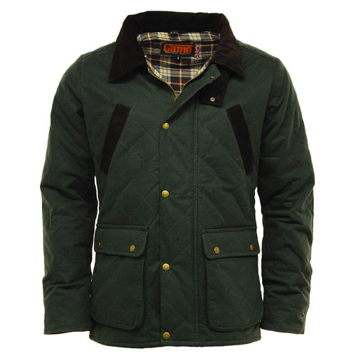 Oxford Quilted Wax Jacket