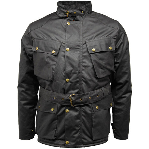 Speedway Quilted Wax Biker Jacket