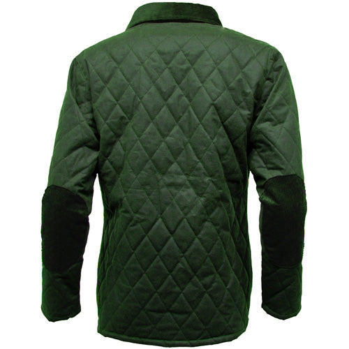 Zara Quilted Wax Jacket