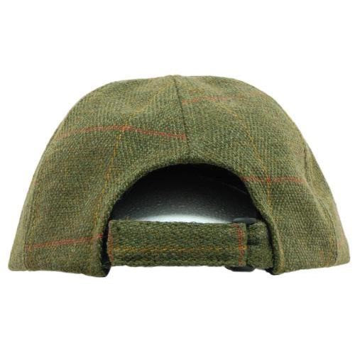 Tweed Leather Skip Hat